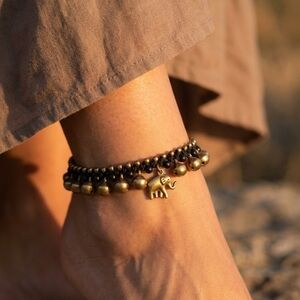 Handmade Brass Bell Anklet